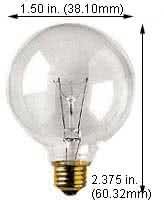40g1212cl130volt160pkincandescent